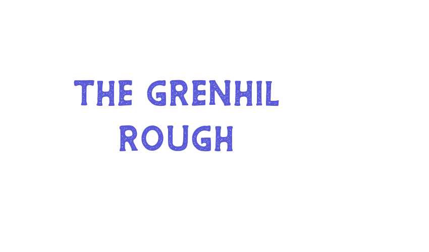 THE GRENHIL Rough Font Download