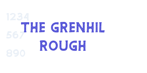 THE GRENHIL Rough-font-download