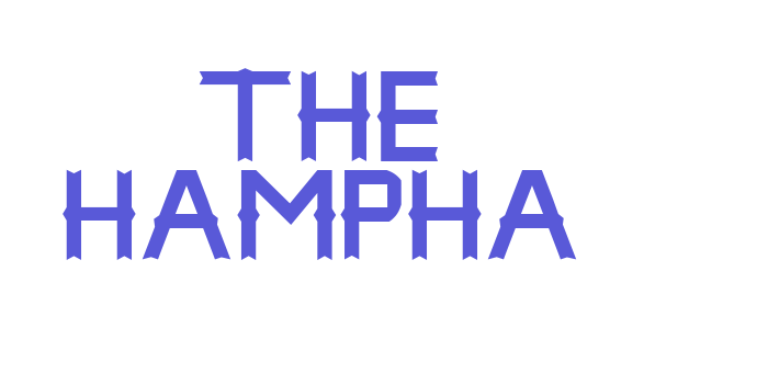 THE HAMPHA Font