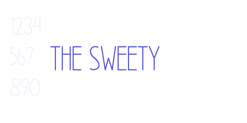 THE SWEETY-font-download
