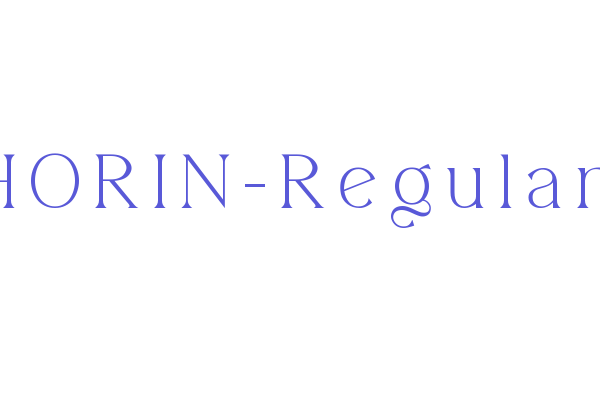 THORIN-Regular Font