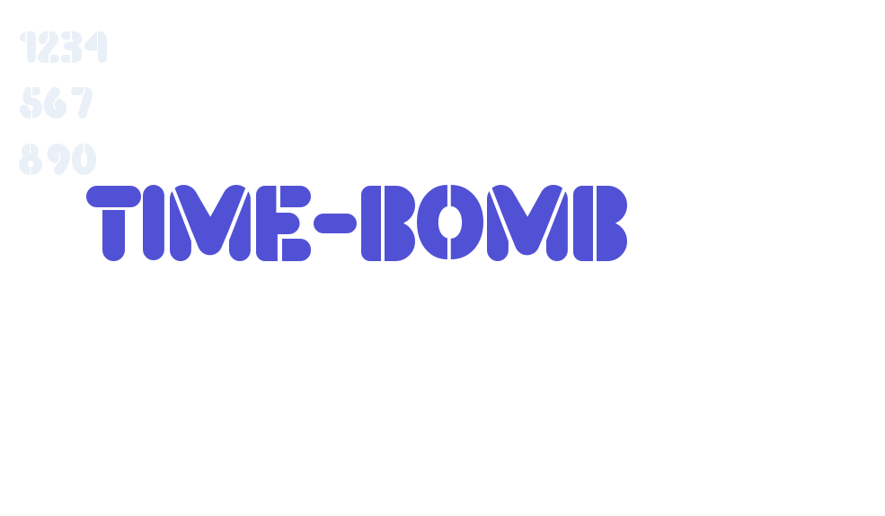 TIME-BOMB-font-download