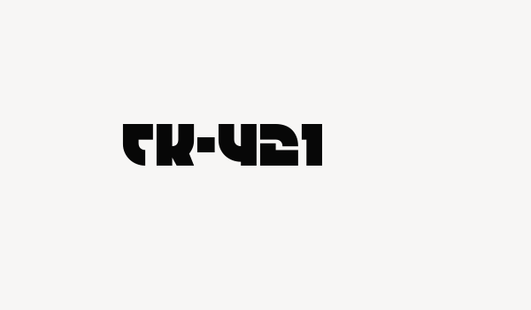 TK-421 Font