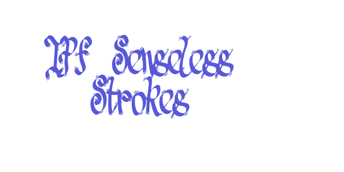 TPF Senseless Strokes Font Download