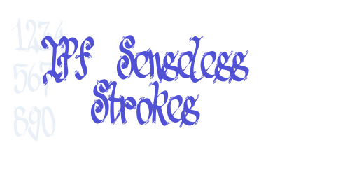 TPF Senseless Strokes-font-download