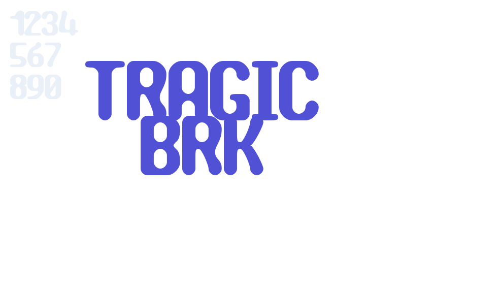 TRAGIC BRK-font-download