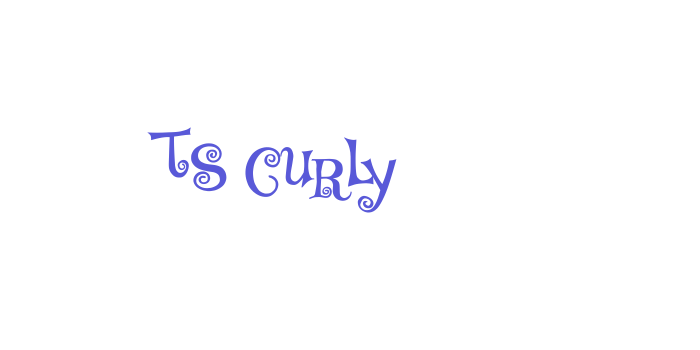 TS Curly Font Download