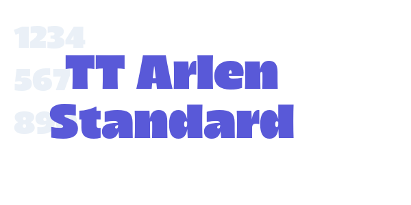 TT Arlen Standard font free