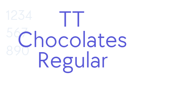 TT Chocolates Regular font free