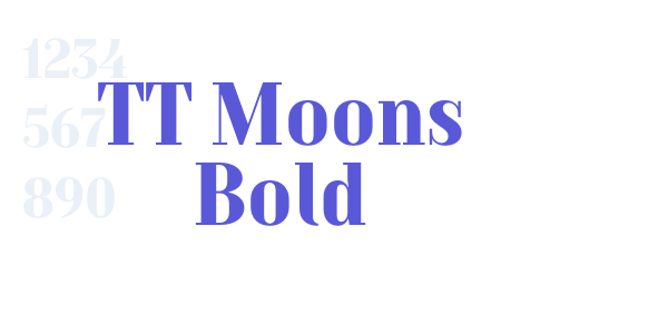 TT Moons Bold font free