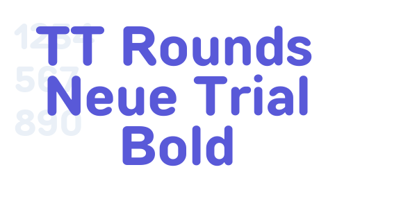 TT Rounds Neue Trial Bold font free