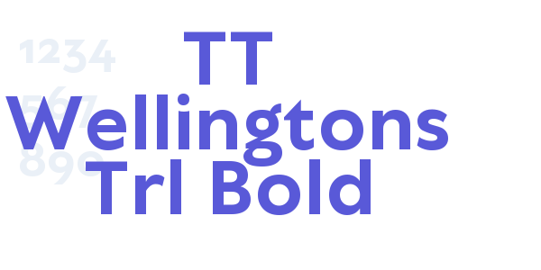 TT Wellingtons Trl Bold font free