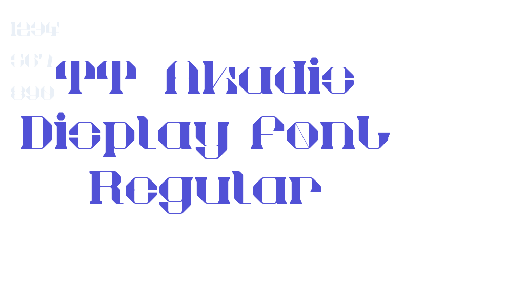 TT_Akadis Display Font Regular-font-download