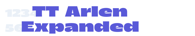 TT Arlen Expanded-related font