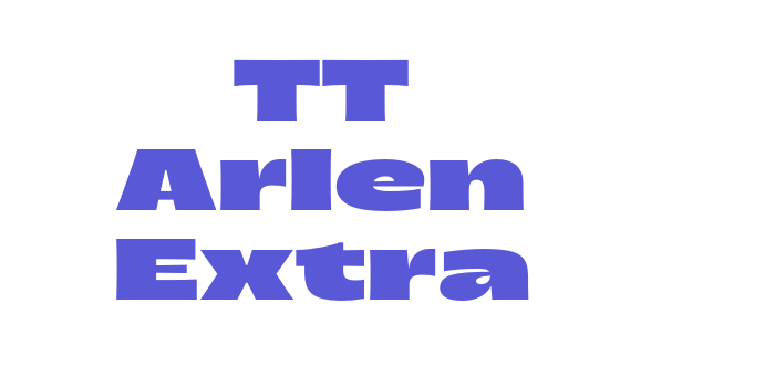 TT Arlen Extra Font Download