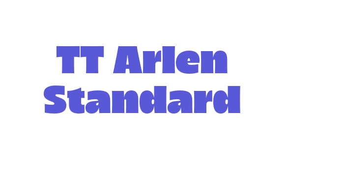 TT Arlen Standard Font Download