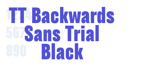 TT Backwards Sans Trial Black-font-download