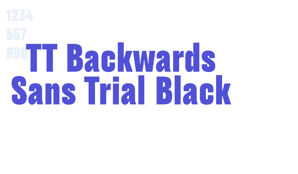 TT Backwards Sans Trial Black-font-download