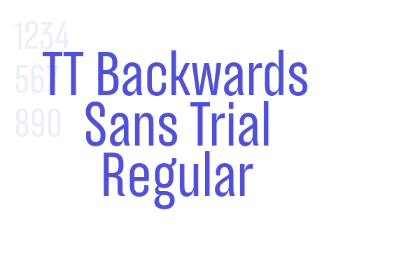 TT Backwards Sans Trial Regular