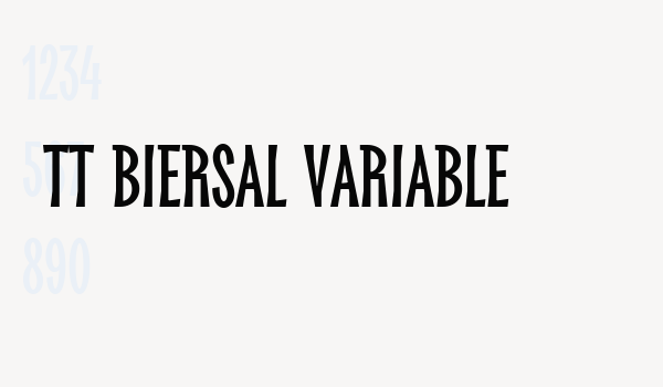 TT Biersal Variable Font