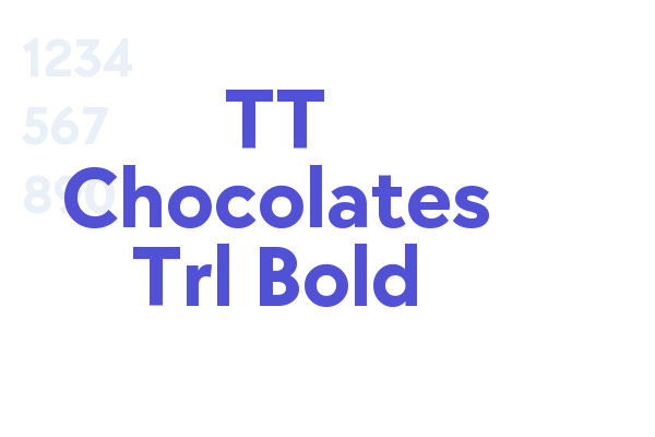 TT Chocolates Trl Bold