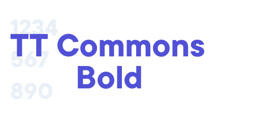 TT Commons Bold-font-download