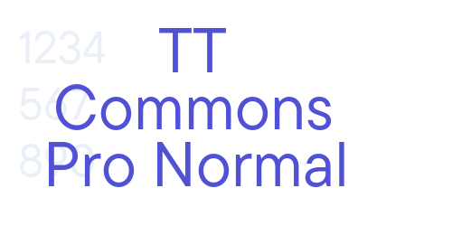 TT Commons Pro Normal-font-download