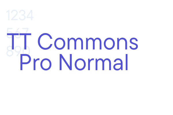 TT Commons Pro Normal
