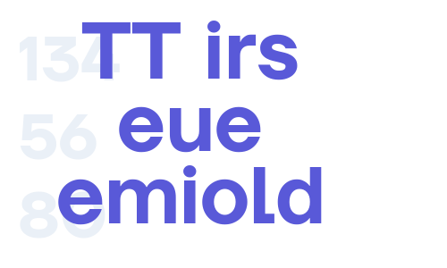 TT Firs Neue DemiBold Font Download