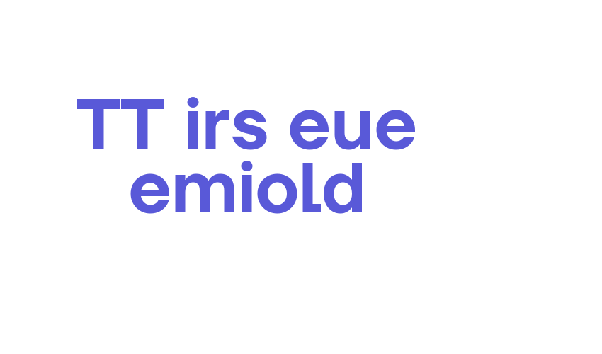 TT Firs Neue DemiBold Font Download