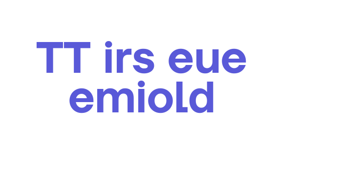 TT Firs Neue DemiBold Font Download