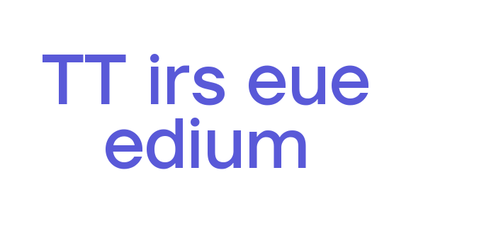 TT Firs Neue Medium Font