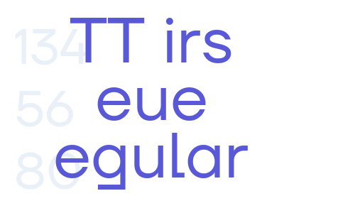 TT Firs Neue Regular Font Download