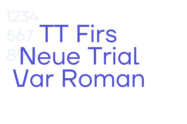 TT Firs Neue Trial Var Roman