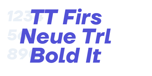 TT Firs Neue Trl Bold It-font-download