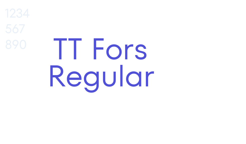 TT Fors Regular-font-download