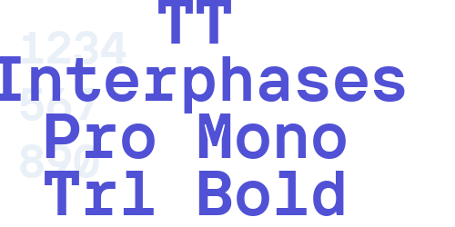 TT Interphases Pro Mono Trl Bold-font-download