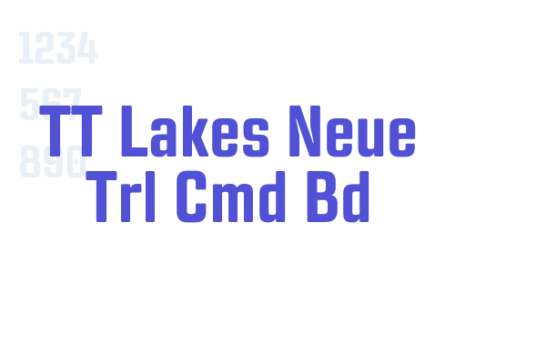 TT Lakes Neue Trl Cmd Bd