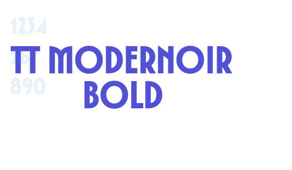 TT Modernoir Bold font download