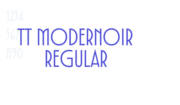 TT Modernoir Regular font download