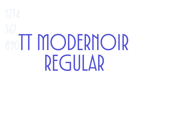 TT Modernoir Regular font download