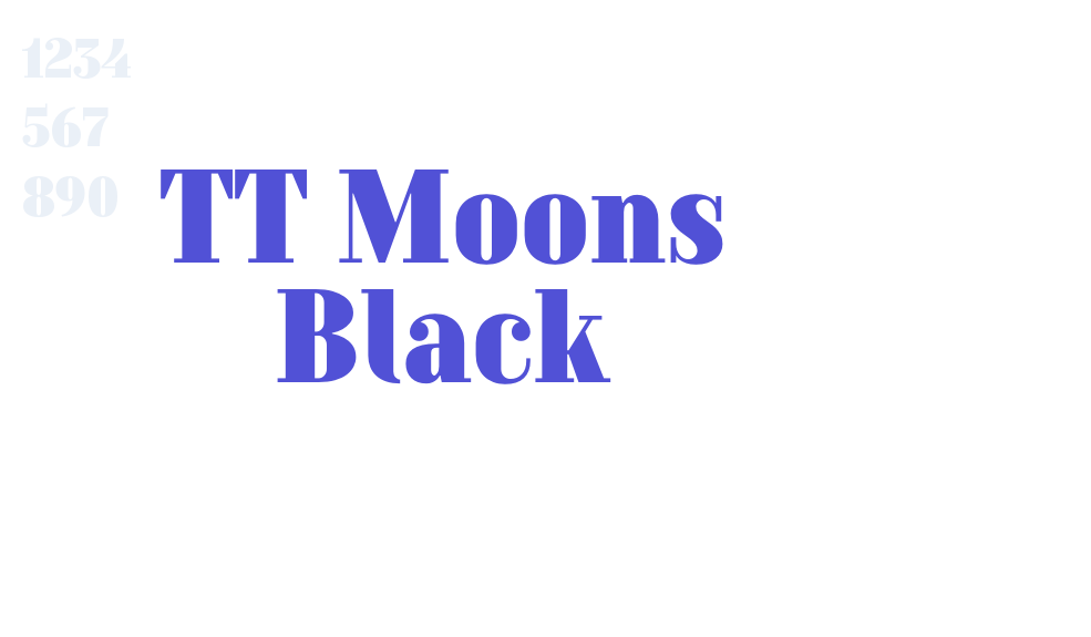 TT Moons Black-font-download