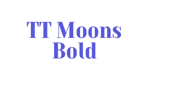 TT Moons Bold Font Download