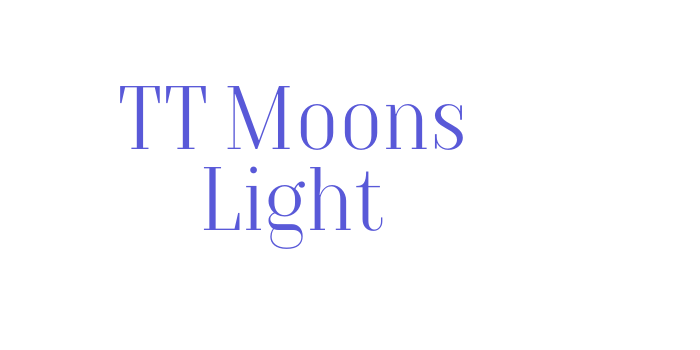 TT Moons Light Font Download