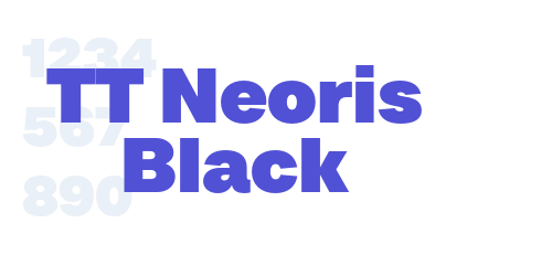 TT Neoris Black-font-download