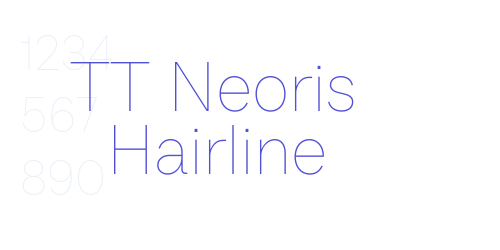 TT Neoris Hairline-font-download