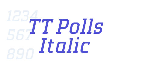 TT Polls Italic-font-download
