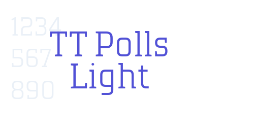 TT Polls Light-font-download