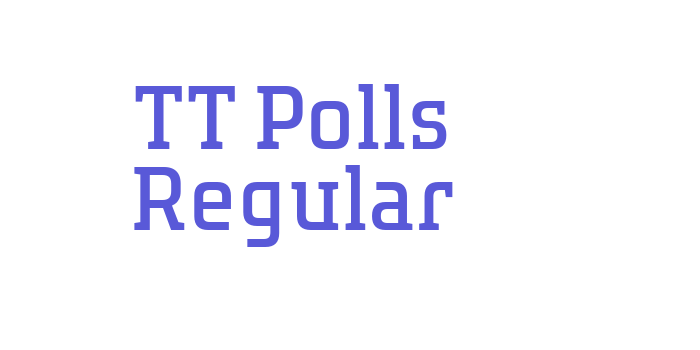 TT Polls Regular Font Download