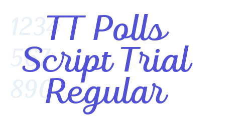 TT Polls Script Trial Regular-font-download